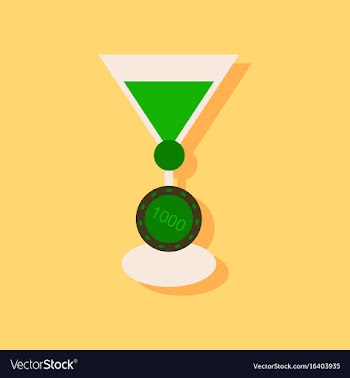 Flat icon design collection casino chip and vector image