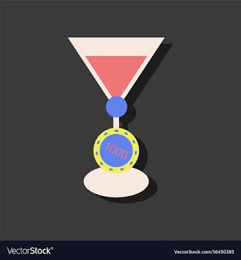 Flat icon design collection casino chip and vector image