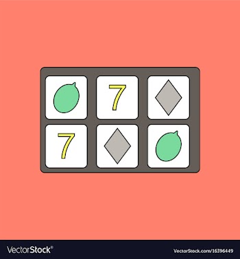 Flat icon design collection casino gambling vector image