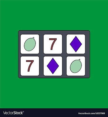 Flat icon design collection casino gambling vector image