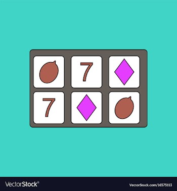 Flat icon design collection casino gambling vector image