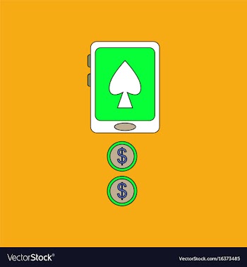 Flat icon design collection casino online vector image