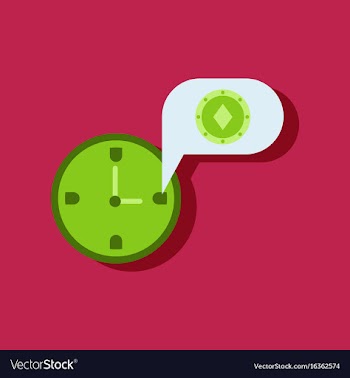 Flat icon design collection casino stuff time in vector image