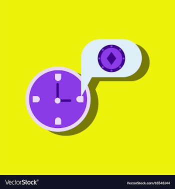 Flat icon design collection casino stuff time in vector image