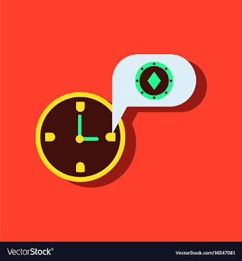 Flat icon design collection casino stuff time in vector image