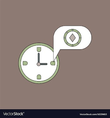 Flat icon design collection casino stuff time vector image