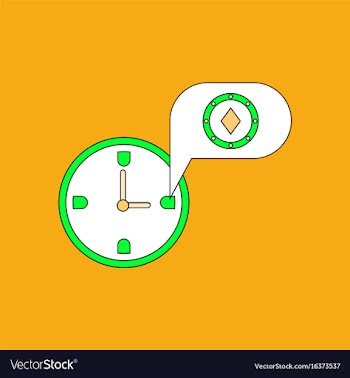 Flat icon design collection casino stuff time vector image