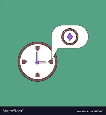 Flat icon design collection casino stuff time vector image
