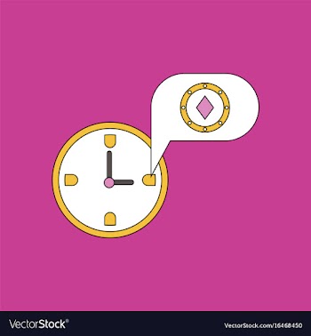 Flat icon design collection casino stuff time vector image