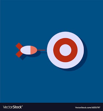 Flat icon design collection children darts vector image