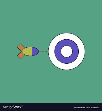 Flat icon design collection children darts vector image