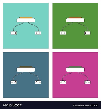 Flat icon design collection children game console vector image