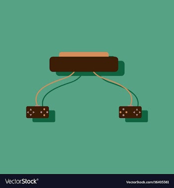 Flat icon design collection children game console vector image