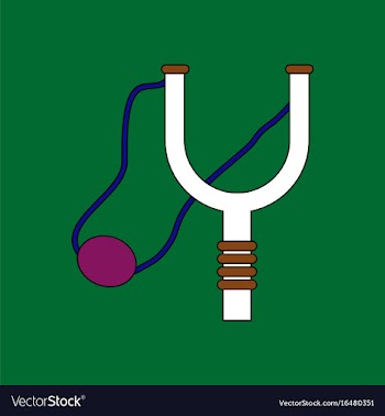 Flat icon design collection children slingshot vector image