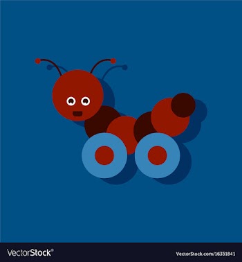 Flat icon design collection children toy vector image
