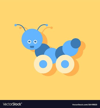 Flat icon design collection children toy vector image
