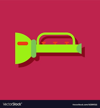 Flat icon design collection children trumpet in vector image