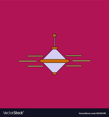 Flat icon design collection children whirligig vector image