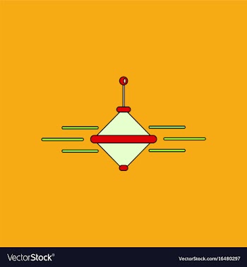 Flat icon design collection children whirligig vector image