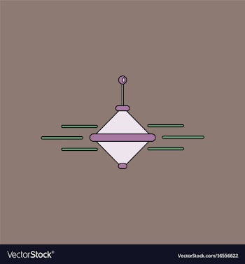 Flat icon design collection children whirligig vector image