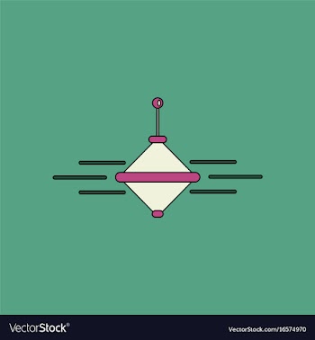 Flat icon design collection children whirligig vector image