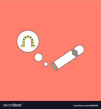 Flat icon design collection cigar and horseshoe vector image