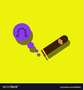 Flat icon design collection cigar and horseshoe vector image