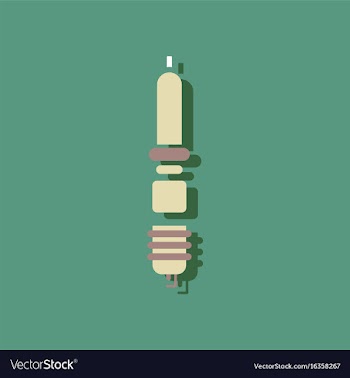 Flat icon design collection connecting rod in vector image