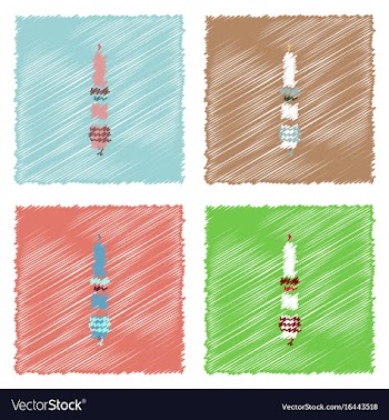 Flat icon design collection connecting rod in vector image