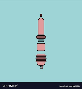 Flat icon design collection connecting rod vector image