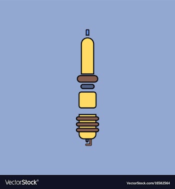 Flat icon design collection connecting rod vector image