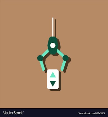 Flat icon design collection crane lifts in vector image