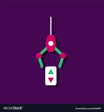 Flat icon design collection crane lifts in vector image