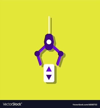 Flat icon design collection crane lifts in vector image
