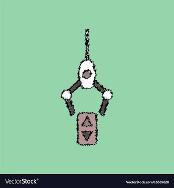 Flat icon design collection crane lifts in vector image