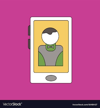 Flat icon design collection dealer silhouette on vector image