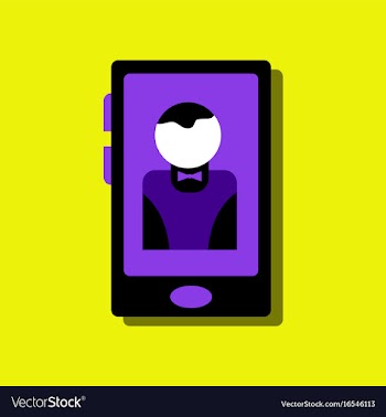 Flat icon design collection dealer silhouette on vector image