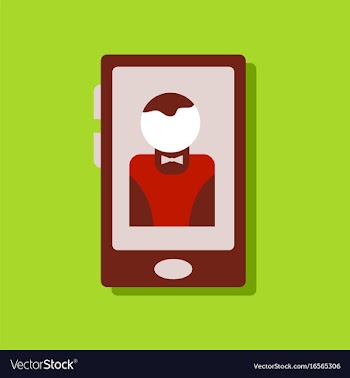 Flat icon design collection dealer silhouette on vector image