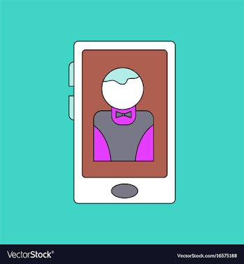 Flat icon design collection dealer silhouette on vector image