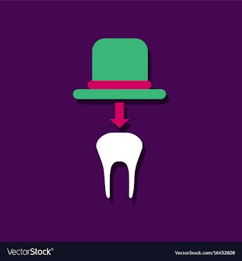 Flat icon design collection dental crown in vector image