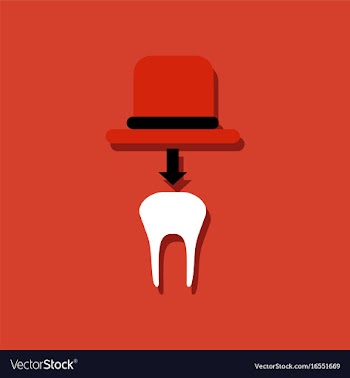 Flat icon design collection dental crown in vector image
