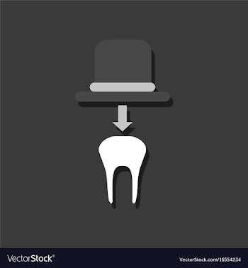 Flat icon design collection dental crown in vector image