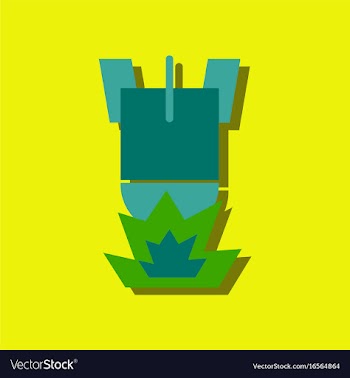 Flat icon design collection detonation of bomb in vector image