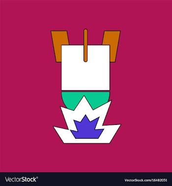 Flat icon design collection detonation of bomb vector image