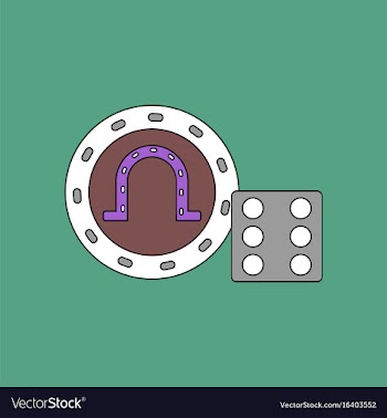 Flat icon design collection dice and lucky chip vector image
