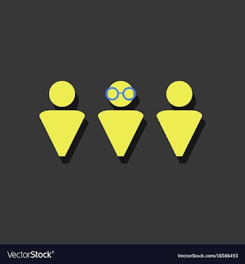 Flat icon design collection doctor and patient in vector image