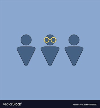 Flat icon design collection doctor and patient vector image