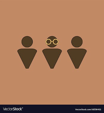 Flat icon design collection doctor and patient vector image