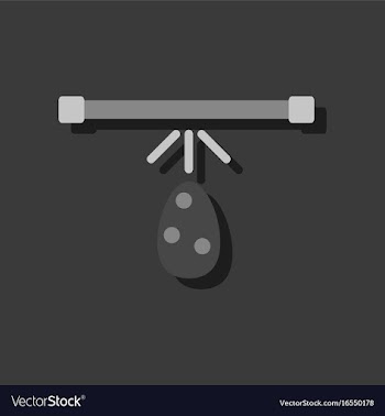 Flat icon design collection effect on egg in vector image