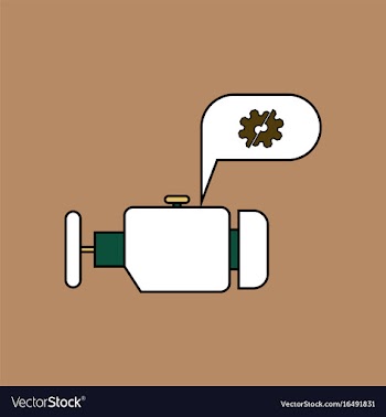 Flat icon design collection engine and broken gear vector image